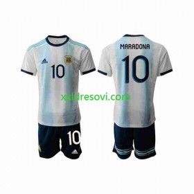 Argentina Maradona 10 Domaći Dječji Nogometni Dres 2019-2020